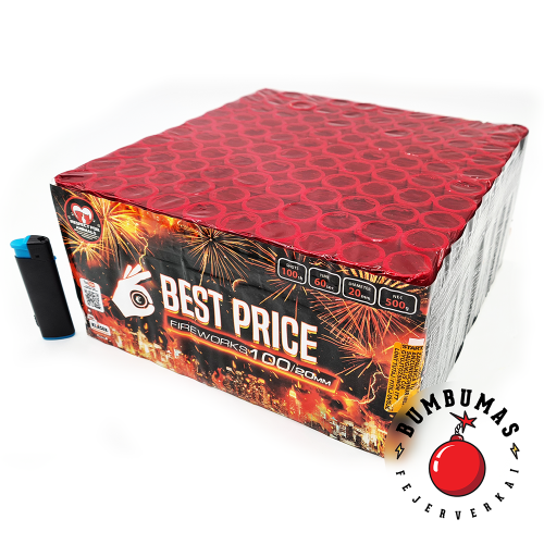 Fejerverkas BEST PRICE WILD FIRE 100/20