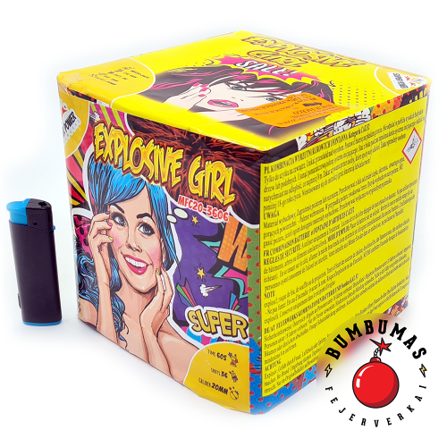 Fejerverkas EXPLOSIVE GIRL