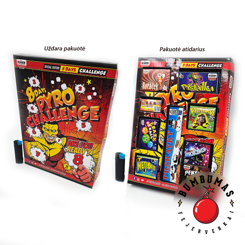 Sprogalai 8 DAYS PYRO CHALLENGE