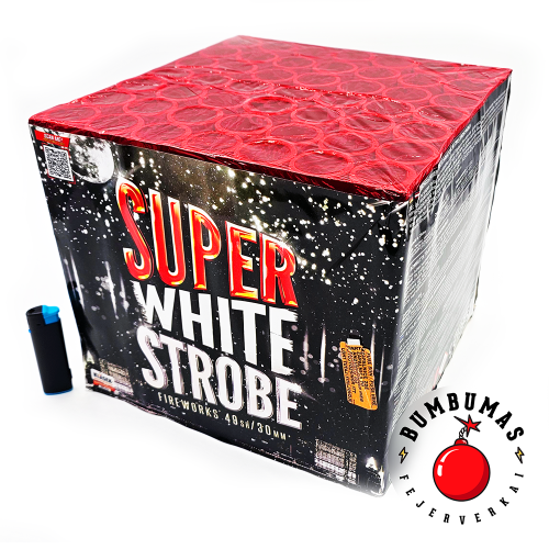 Fejerverkas SUPER WHITE STROBE