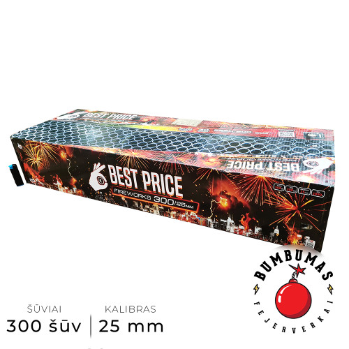 Fejerverkas BEST PRICE WILD FIRE 300/25