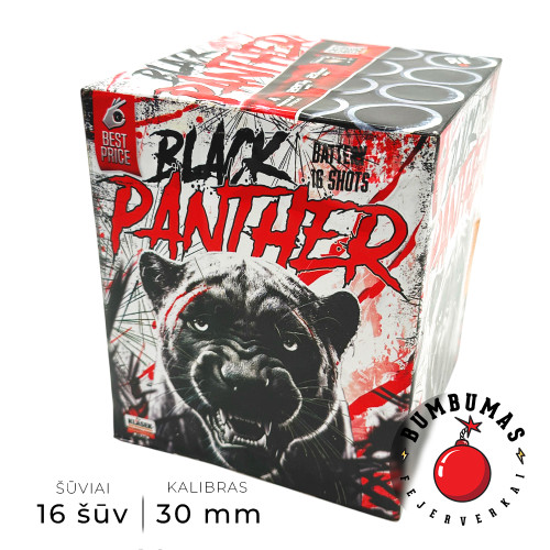 Fejerverkas BLACK PANTHER