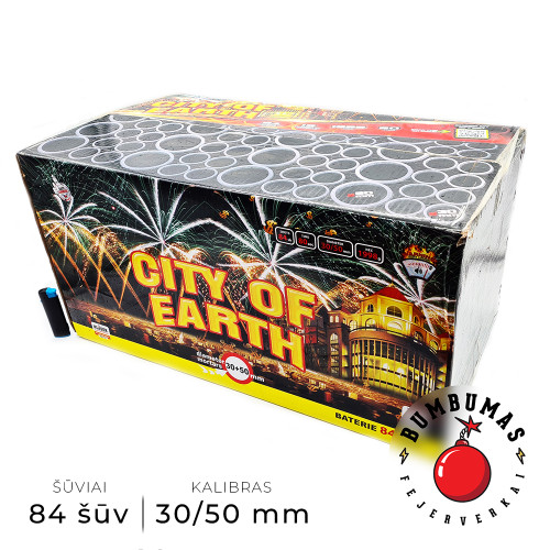 Fejerverkas CITY OF EARTH