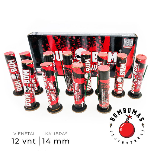 Fejerverkas DUMBUM SALUTE MINE 14MM