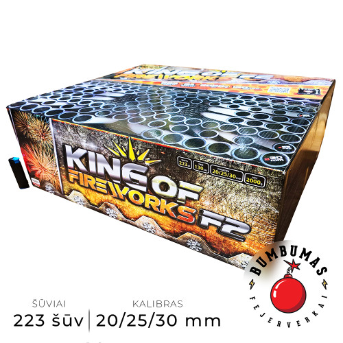 Fejerverkas KING OF FIREWORKS 223