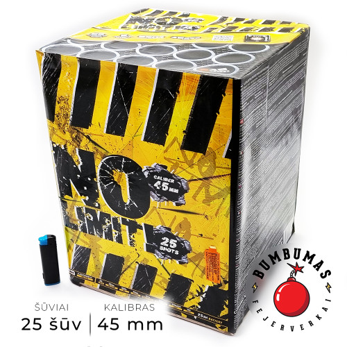 Fejerverkas NO LIMIT 25