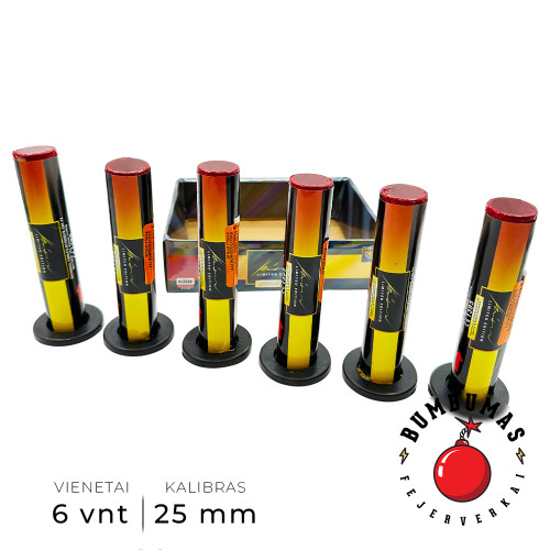 Fejerverkas SIGNATURE RANGE SINGLE SHOT 25MM