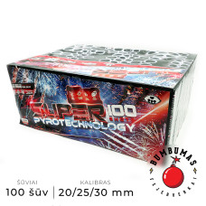 Fejerverkas PYROTECHNOLOGY 2020 100sh 20/25/30