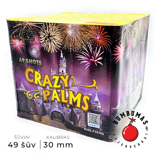 Fejerverkas CRAZY PALMS
