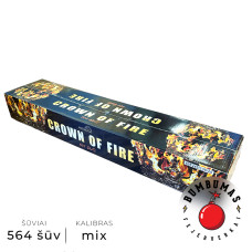 Fejerverkas CROWN OF FIRE