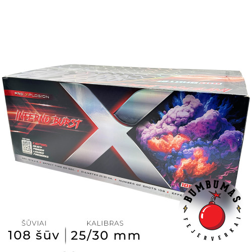 Fejerverkas INFERNO BURST