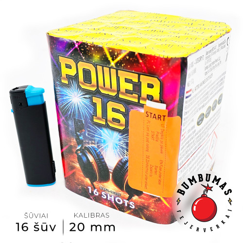 Fejerverkas POWER 16