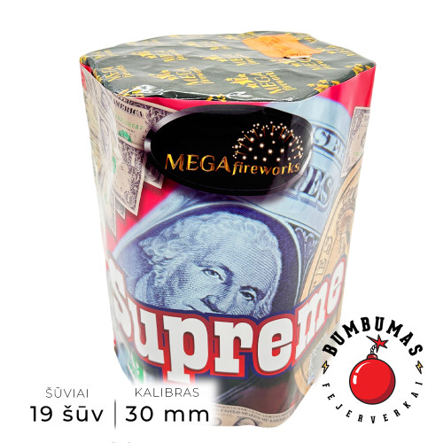Fejerverkas SUPREME RED
