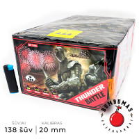 Fejerverkas THUNDER BATTLE