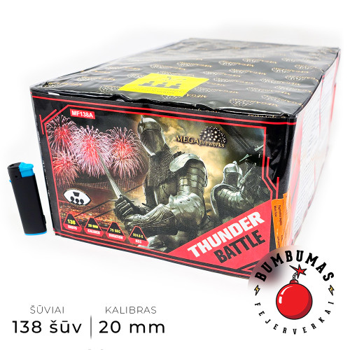 Fejerverkas THUNDER BATTLE