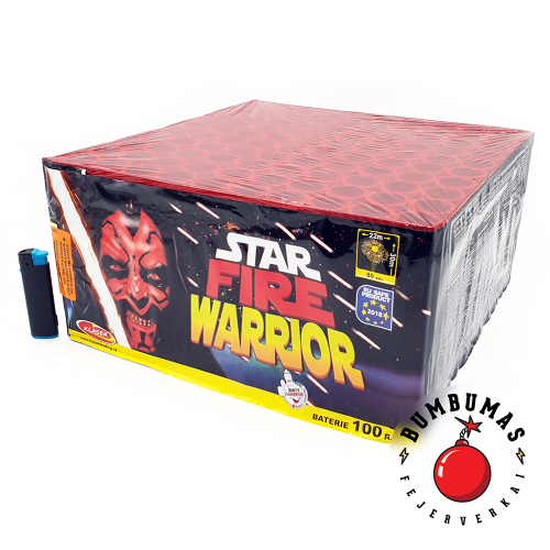 Fejerverkas STAR FIRE WARRIOR