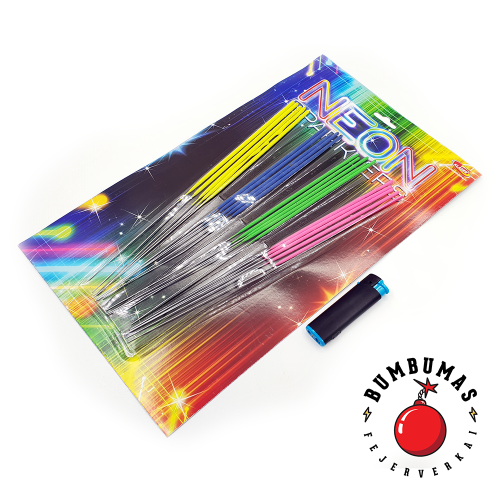 Bengališkosios ugnelės NEON 28cm